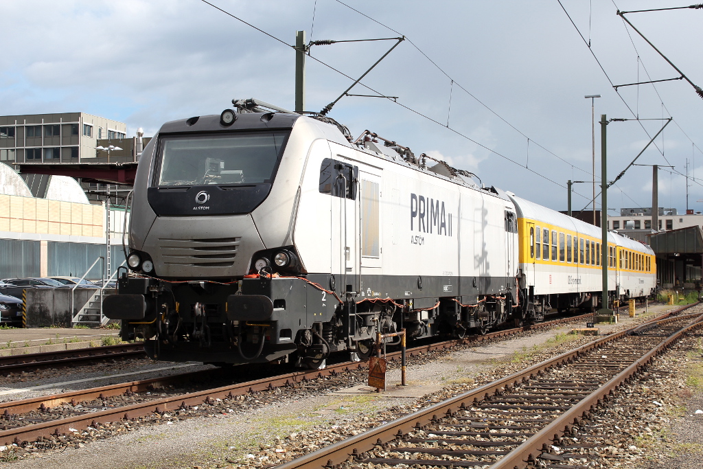Alstom Prima II am 13.06.2012 in Ulm.