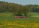 kbs-978-mittelschwabenbahn/164713/642--die-nummer-habe-ich 642 ...  (die Nummer habe ich leider nicht gesehen) am 19.04.2011 auf der Fahrt nach Krumbach kurz hinter Billenhausen.
