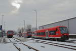 kbs-978-mittelschwabenbahn/534665/650-321-322-319-und-324 650 321, 322, 319 und 324 am 07.01.2017 in Krumbach