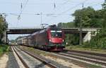 Am Wochenende kann man mittlerweile auch in Gnzburg die Premiumzge RailJet der BB sichten.