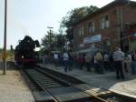 In Karsdorf wurde wieder in Verbindung mit dem Rotkppchenexpress von der IG Unstrutbahn ein Bahnhofsfest organisiert.