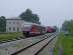 Am 29.08.2008 kam es in Ungerhausen in Folge hoher Streckenauslastung zu einer Doppelkreuzung.