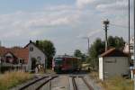 Storchennest mit Bahnanschluss! 642 084 am 01.07.2014 in Ichenhausen.